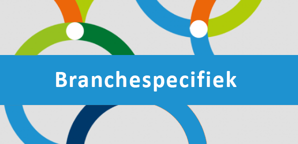 Abstracte titelachtergrond bij Branche